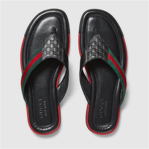 men's vintage gucci thong sandals crocodile|Gucci men's sandals .